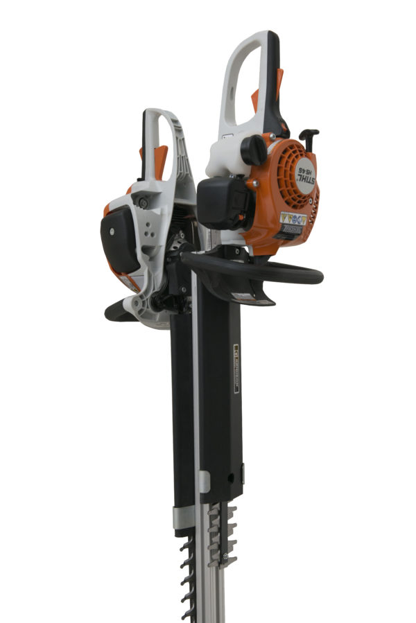 hedge trimmer rack for open trailer